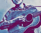 Bob Dylan — Comic Strip Canvas