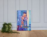 Clarence Worley lifestyle mockup — Comic Strip Canvas