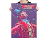 The Greatest Showman lifestyle mockup — Comic Strip Canvas