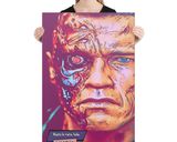 The Terminator lifestyle mockup — Comic Strip Canvas
