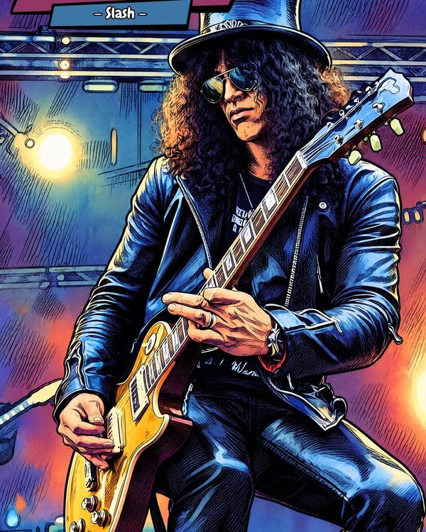 Slash — Comic Strip Canvas