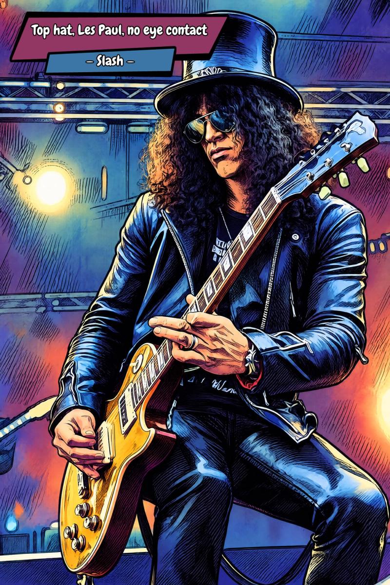 Slash — Comic Strip Canvas