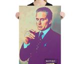 Gordon Gekko lifestyle mockup — Comic Strip Canvas