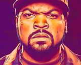 Ice Cube — Comic Strip Canvas