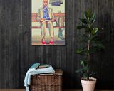Forrest Gump lifestyle mockup — Comic Strip Canvas