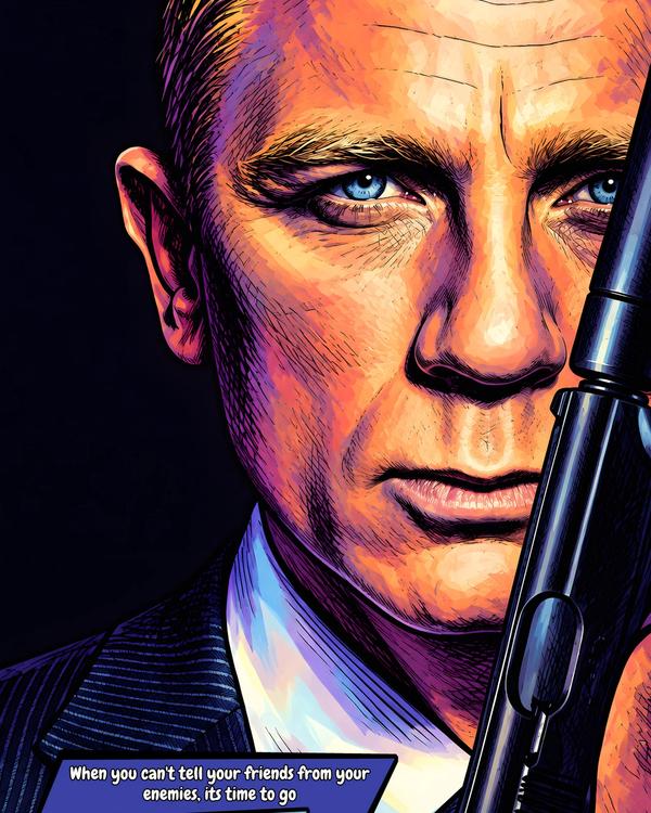 007 — Comic Strip Canvas