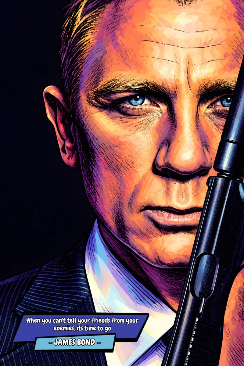 007 — Comic Strip Canvas