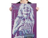 Debbie Harry lifestyle mockup — Comic Strip Canvas