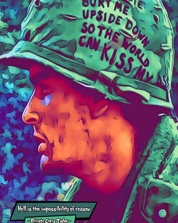 Platoon — Comic Strip Canvas