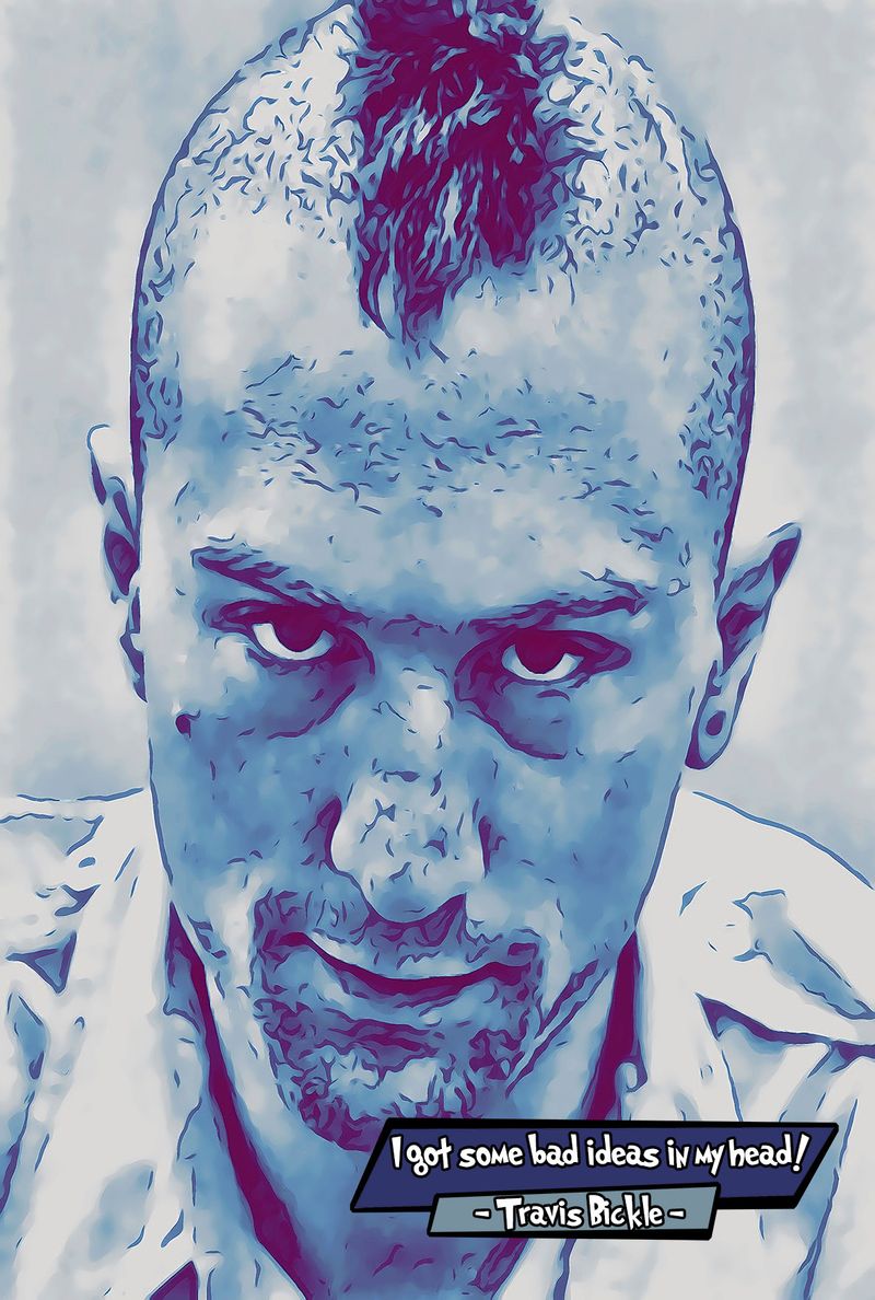 Travis Bickle — Comic Strip Canvas