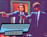 Pulp Fiction — Comic Strip Canvas
