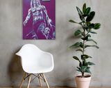 Iggy Pop lifestyle mockup — Comic Strip Canvas