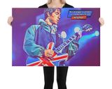 Noel Gallagher lifestyle mockup — Comic Strip Canvas