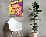 Bruno Mars lifestyle mockup — Comic Strip Canvas