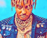 Juice Wrld — Comic Strip Canvas