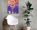 Tom Brady lifestyle mockup — Comic Strip Canvas