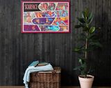 Scarface lifestyle mockup — Comic Strip Canvas