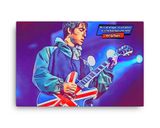 Noel Gallagher lifestyle mockup — Comic Strip Canvas
