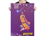 Kobe Bryant lifestyle mockup — Comic Strip Canvas