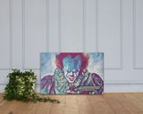 Pennywise lifestyle mockup — Comic Strip Canvas