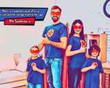 Personalised Comic Icons example — Comic Strip Canvas