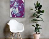 Tupac lifestyle mockup — Comic Strip Canvas