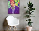 Willy Wonka lifestyle mockup — Comic Strip Canvas