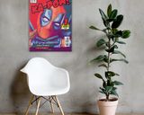 Deadpool lifestyle mockup — Comic Strip Canvas