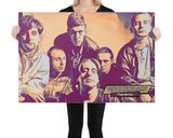 Happy Mondays lifestyle mockup — Comic Strip Canvas