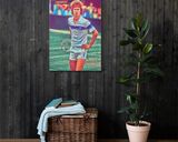 John McEnroe lifestyle mockup — Comic Strip Canvas