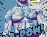 Mike Tyson — Comic Strip Canvas