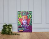 The Mad Hatter lifestyle mockup — Comic Strip Canvas