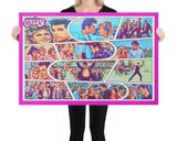 Grease lifestyle mockup — Comic Strip Canvas