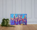 Leicester City FC lifestyle mockup — Comic Strip Canvas