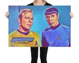 Star Trek lifestyle mockup — Comic Strip Canvas