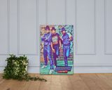 Run DMC lifestyle mockup — Comic Strip Canvas
