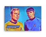 Star Trek lifestyle mockup — Comic Strip Canvas