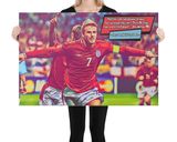 David Beckham lifestyle mockup — Comic Strip Canvas