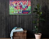 England Euro 96 lifestyle mockup — Comic Strip Canvas
