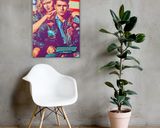 Top Gun lifestyle mockup — Comic Strip Canvas