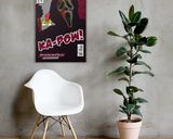 Ghostface lifestyle mockup — Comic Strip Canvas