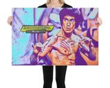 Bruce Lee lifestyle mockup — Comic Strip Canvas