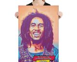 Bob Marley lifestyle mockup — Comic Strip Canvas