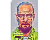 Walter White lifestyle mockup — Comic Strip Canvas