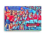 The Invincibles lifestyle mockup — Comic Strip Canvas