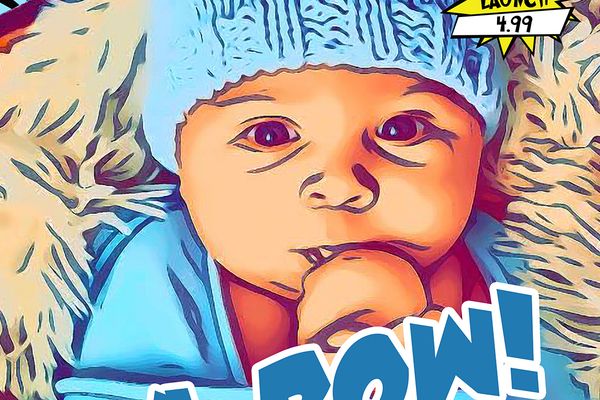 Personalised Comic Book Covers example — Comic Strip Canvas