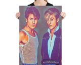 Wham! lifestyle mockup — Comic Strip Canvas