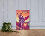 Mad Max lifestyle mockup — Comic Strip Canvas