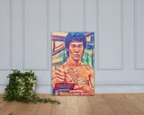 Bruce Lee lifestyle mockup — Comic Strip Canvas