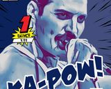 Freddie Mercury — Comic Strip Canvas